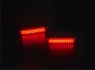 LED Катафоты заднего бампера для Nissan Juke Red